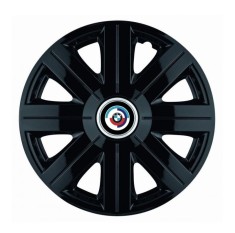 Set 4 Capace Roti Autohelix MSA&reg; potrivite jantelor de 14 inch, pentru Bmw Nou model Cosmos Black