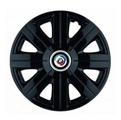 Set 4 Capace Roti Autohelix MSA&amp;reg; potrivite jantelor de 14 inch, pentru Bmw Nou model Cosmos Black foto