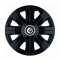 Set 4 Capace Roti Autohelix MSA&reg; potrivite jantelor de 14 inch, pentru Bmw Nou model Cosmos Black