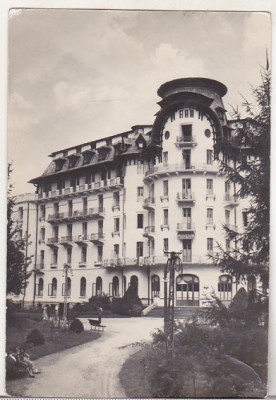 bnk cp Govora - Sanatoriul balnear - Pavilionul central - uzata foto