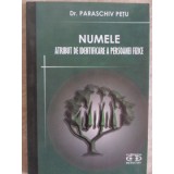 NUMELE, ATRIBUT DE IDENTIFICARE A PERSOANEI FIZICE-PARASCHIV PETU-133687