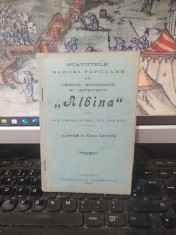 Statutele Băncei Populare de credit, economie și &icirc;mprumut Albina din com. Lascăr Catargi jud. Covurlui azi com. Schela, jud. Galați, Giurgiu 1912, 054