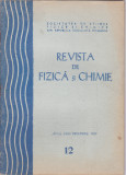 Revista De Fizica Si Chimie - Anul XXVI, Nr.:12 ,DECEMBRIE 1989