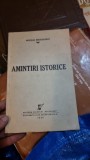 Amintiri istorice - Nicolae Krezulescu, editie 1940