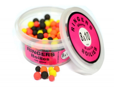 Boilies Allsorts Match Boilies (8mm &amp;amp; 10mm) 100 gr. - Ringers foto