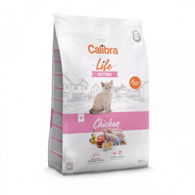 Calibra Cat Life Kitten Chicken 1,5 kg foto