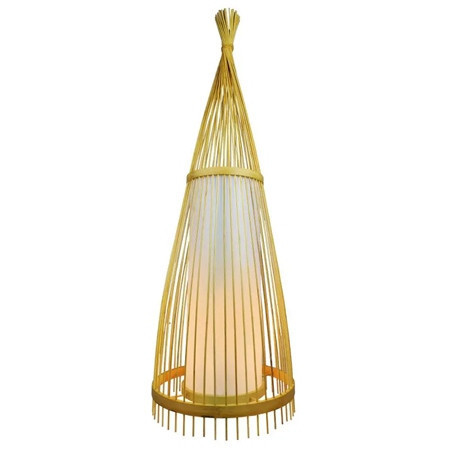 Lampa podea din rattan soclu e27 150cm