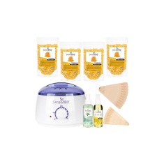 Kit epilare, SensoPro Milano, 4 pachete ceara
