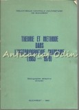 Cumpara ieftin Theorie Et Methode Dans L&#039;Historiographie Roumaine (1965-1979)