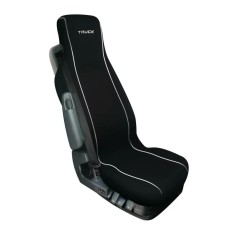 Husa scaun camion Silvia bumbac 1buc - Negru Garage AutoRide foto