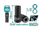 Cumpara ieftin Cheie tubulara de impact TOTAL - 19x78mm