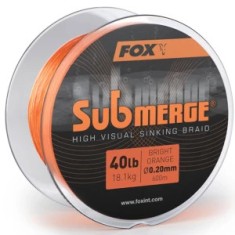 Fir Textil Scufundator Fox Submerge Bright Orange Sinking Braid 600m, 0.20mm, 40lb
