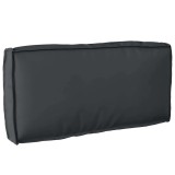 vidaXL Perna Spatar Paleți Negru 80x40x12 cm, Impermeabilă, Interior, Poliester