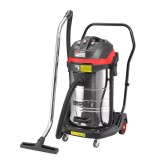 Cumpara ieftin Aspirator Electric Pentru Constructii, Curatare Umded/Uscat, Hecht 8380, 3000W, 80 Litri
