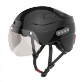 Cumpara ieftin Casca de protectie iSEN Smart Helmet, Marime L, Aerisire, Banda LED, Driving recorder integrat, Conectivitate Bluetooth, IPX5, 1500mAh