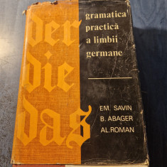 Gramatica practica a limbii germane Emilia Savin Abager Roman