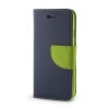 Husa Flip Fancy Apple iPhone 13 Blue/Lime