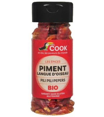 Condiment Ardei Iute Birdeye Bio 20gr Cook foto