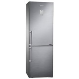 Combina frigorifica Samsung RB33J3515S9/EF, 339 l, No Frost, Clasa E, All-Around Cooling, H 185 cm, Inox