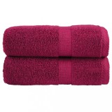 VidaXL Prosoape oaspeți premium SOLUND, 2 buc. 30x50cm 600gsm