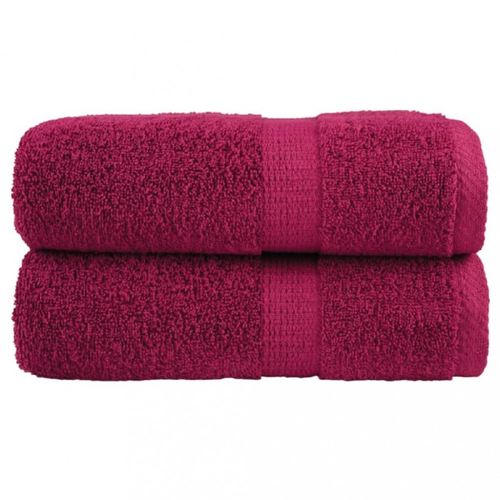 vidaXL Prosoape oaspeți premium SOLUND, 2 buc. 30x50cm 600gsm