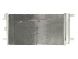 Condensator climatizare Fiat Doblo, 08.2005-2010, motor 1.4, 57 kw; 1.6, 68kw/76 kw benzina, full aluminiu brazat, 605(555)x310x16 mm, cu uscator si