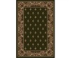 Covor Model Bisericesc Lotos 15033-310, Marime 80 x 150 cm, Verde, Inaltime Fir 8 mm, Antialergic, Polipropilena, Manastire, Biserica, Altar, Naos, Pr