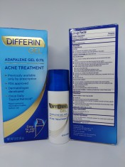 Differin Adapalena Gel 0.1% 45gr USA - pompita SAU TUB foto