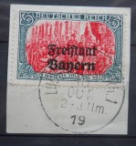 CV2 1919 GERMANIA REICH BAVARIA COTA 23$