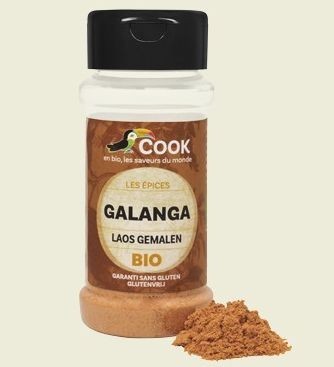 Galangal pudra bio 25g Cook foto