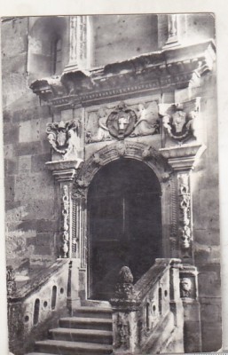 bnk cp Alba Iulia - Detaliu din catedrala romano-catolica - circulata foto