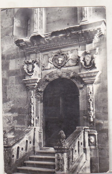 bnk cp Alba Iulia - Detaliu din catedrala romano-catolica - circulata