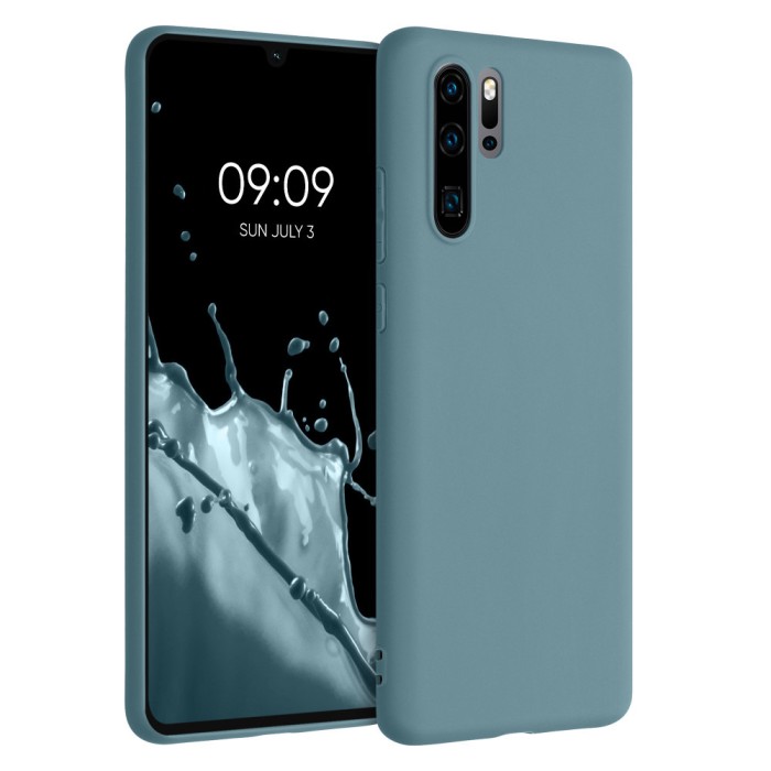 Husa pentru Huawei P30 Pro, Silicon, Verde, 47419.207
