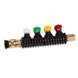 Cumpara ieftin Lance scurta cupla rapida si set 5 duze pulverizare - Fara adaptor