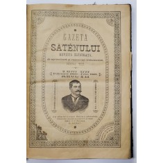 GAZETA SATEANULUI, FOAIA CUNOSTINTELOR TREBUINCIOASE POPORULUI, ANUL VII, FEBRUARIE 1890 - IANUARIE 1891