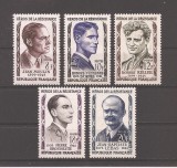 Franta 1957 - Eroii Rezistenței, MNH, Nestampilat