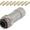 Conector circular RT360 mufă mamă crimpat pe cablu 8 pini 13A