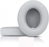 Set 2 bureti pentru casti Beats Studio3 / Studio 2.0 wireless/wired, Over-Ear - Gri - Spuma cu memorie - Piele ecologica
