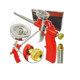 Pistol din metal pentru aplicarea spumei, gri, Verke