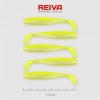 Shad Reiva Flat Minnow Sarga-Argintiu Sclipici 7.5cm 5buc/plic