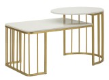 Mauro Ferretti Masuta De Cafea Ankara Cm 90X50X48 | Aosom Romania
