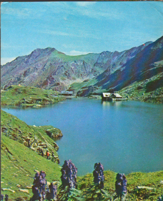 CPIB 15420 - CARTE POSTALA - LACUL BALEA