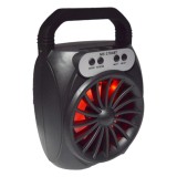 Boxa Bluetooth Portabila cu Lumini, Radio FM, USB, MicroSD, 24W PMPO, MS-1704BT