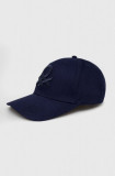 Cumpara ieftin United Colors of Benetton șapcă de baseball din bumbac culoarea albastru marin, cu imprimeu