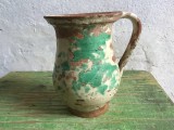 Arta si Traditie - Oala / Carafa / Cana de Horezu jud Valcea ceramica utilitara mijlocul sec XX !