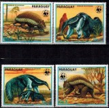 PARAGUAY 1985 WWF ARMADILLO