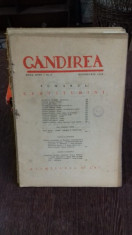 REVISTA GANDIREA NR.8/OCTOMBRIE 1938 foto