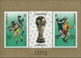 C4299 - Bulgaria 1982 - Sport - futbol bloc neuzat,perfecta stare, Stampilat