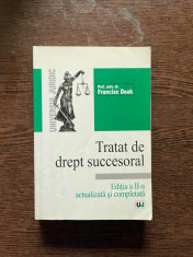 Francisc Deak Tratat de drept succesoral foto