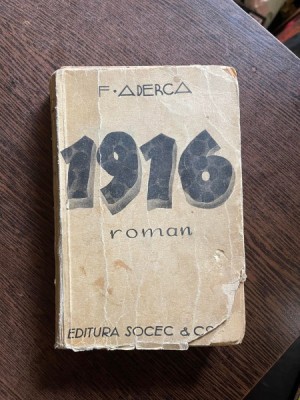 Felix Aderca 1916 foto